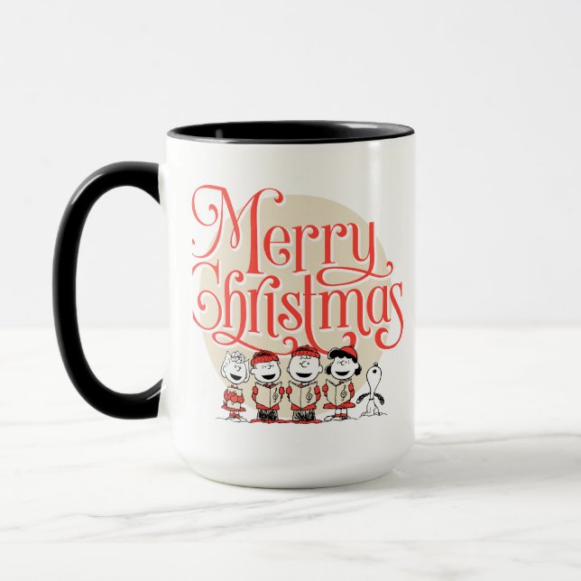 Caneca Amendoins | Feliz Natal Coro (Esquerda)