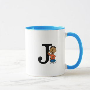 Caneca Amendoins   Franklin Monograma J