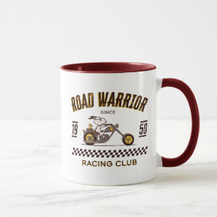 Caneca Amendoins   Guerreiros Rodoviários Snoopy & Woodst