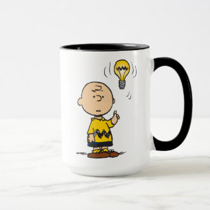 Caneca Amendoins   Ideia da lâmpada de Charlie Brown
