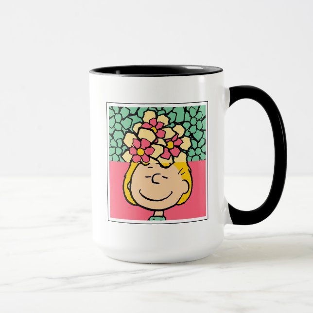 Caneca Amendoins | Meia e meia flor de Sally (Direita)