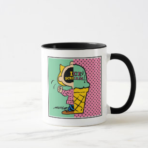 Caneca Amendoins   Meia e meia Sorvete Sally