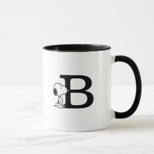 Caneca Amendoins Monograma B de espionagem