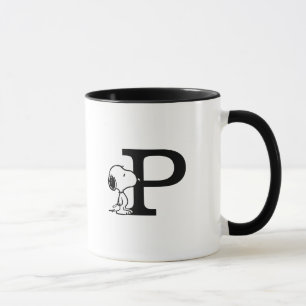 Caneca Amendoins Monograma de espionagem P