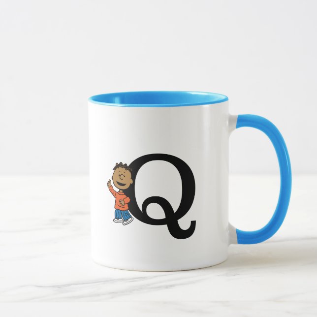 Caneca Amendoins | Monograma Franklin Q (Direita)