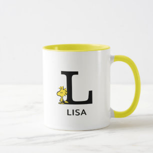 Caneca Amendoins Nome do Woodstock e Monograma L
