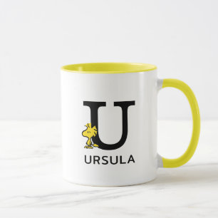 Caneca Amendoins Nome do Woodstock e Monograma U
