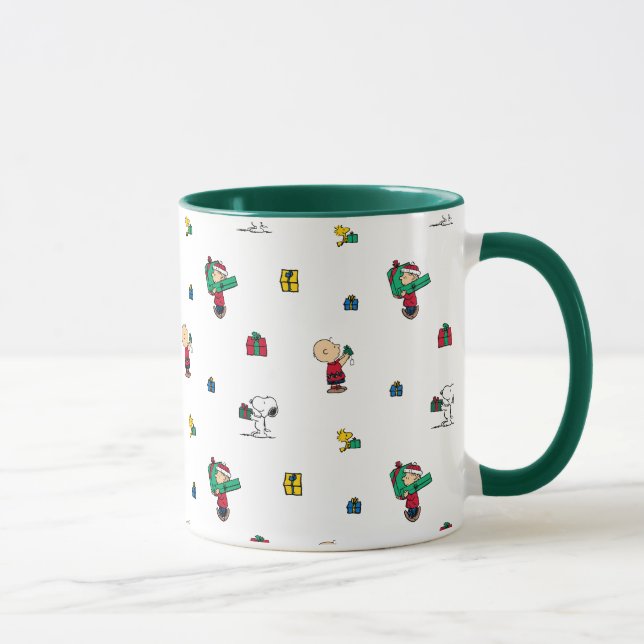 Caneca Amendoins | Padrão de doação de presente de Natal (Direita)