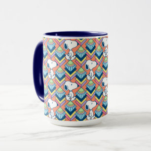 Caneca Amendoins   Padrão de Sonhos de Deco Snoopy