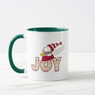 Caneca Amendoins   Passeio De Snoopy & Woodstock Joy