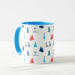Caneca Amendoins Pele de inverno o padrão das manchas