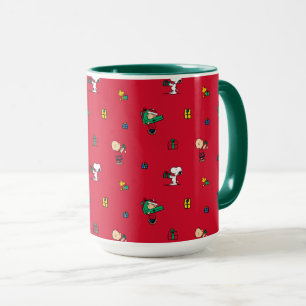 Caneca Amendoins   Presente de Natal Com Vermelho