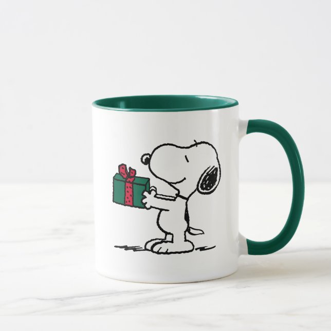 Caneca Amendoins | Presente de Natal Snoopy Giver (Direita)