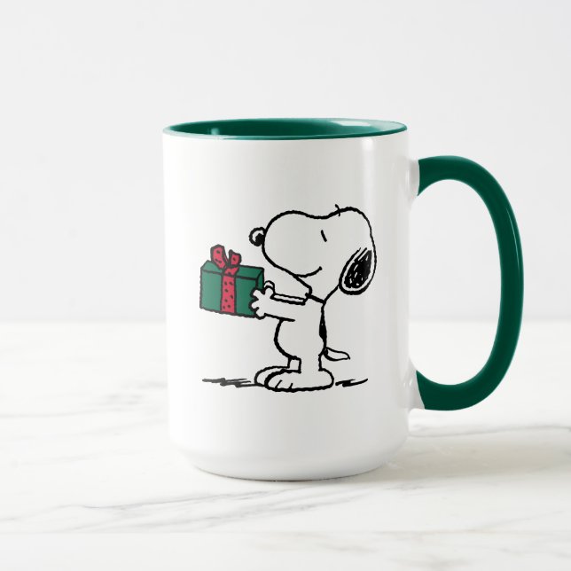 Caneca Amendoins | Presente de Natal Snoopy Giver (Direita)