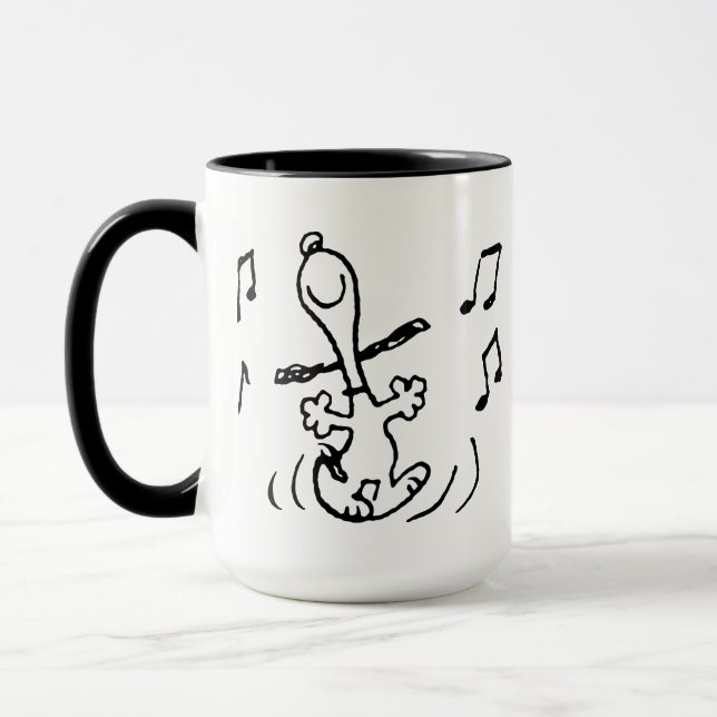 Caneca Amendoins | Snoopy Dancing (Esquerda)