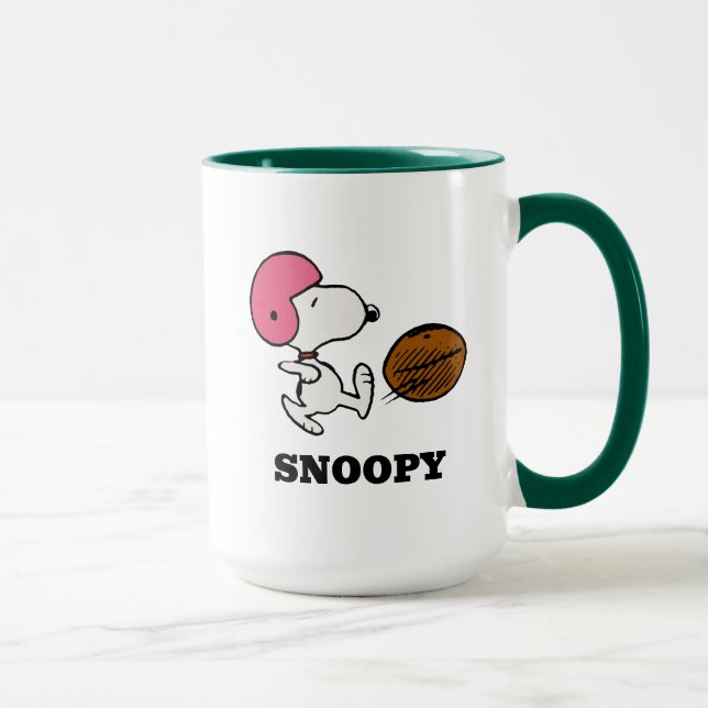 Caneca Amendoins | Snoopy Football Kicker (Direita)