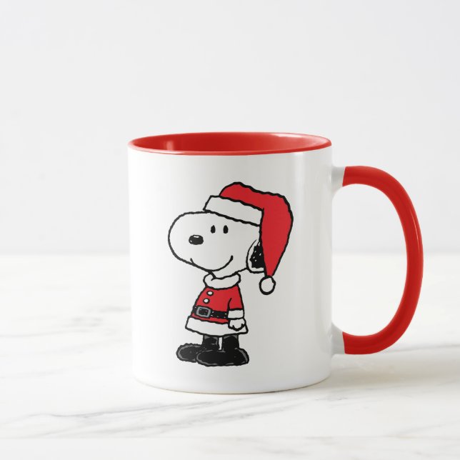Caneca Amendoins | Snoopy Papai Noel (Direita)