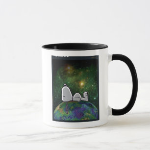 Caneca Amendoins   Snoopy Spacout