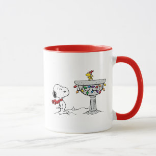 Caneca Amendoins   Snoopy & Woodstock congelado