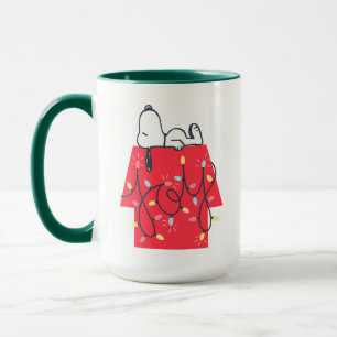 Caneca Amendoins   Sonhador de férias de Snoopy