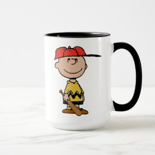 Caneca Amendoins   Sorriso Charlie Brown Baseball
