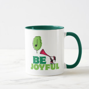 Caneca Amendoins   Woodstock Be Joyful