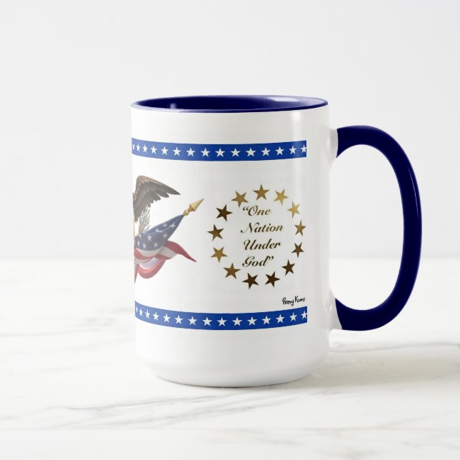 Caneca America’s 250th Celebration Of Freedom/Independece (Direita)