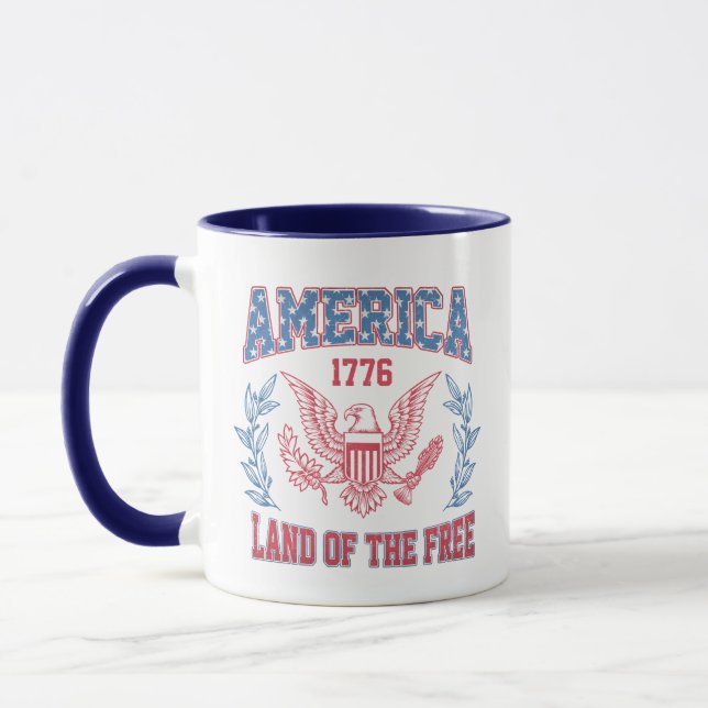 Caneca América Terra da Liberdade (Esquerda)