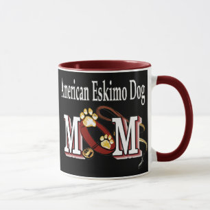 Caneca American Eskimo Dog MOM