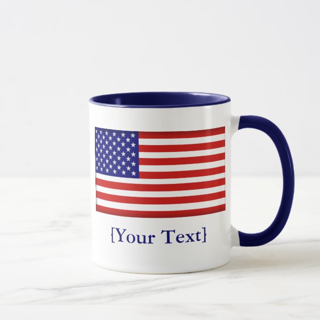 Caneca American Flag Ringer Mug (Direita)