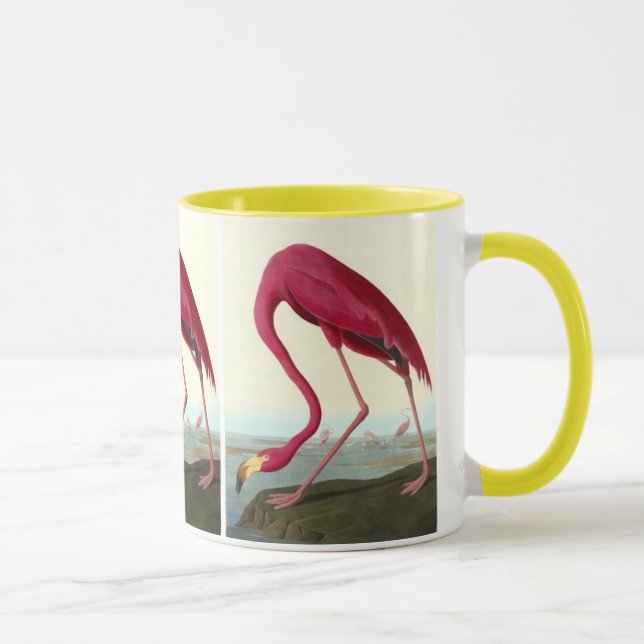 Caneca American Flamingo, John James Audubon (Direita)