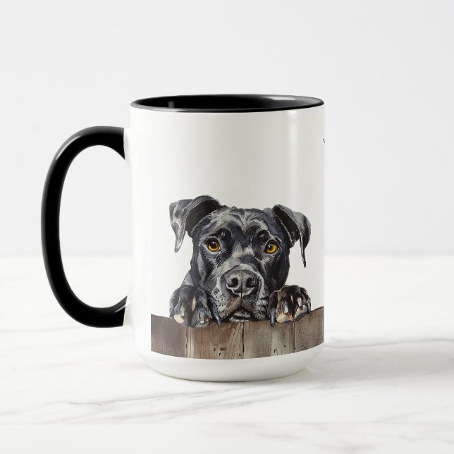 Caneca American Staffordshire Terrier Dog Mug (Esquerda)