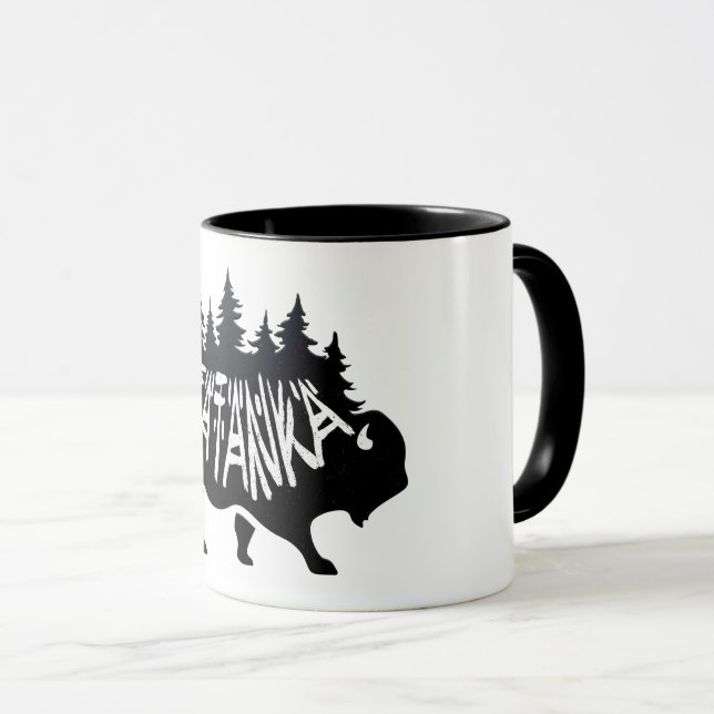 Caneca AMerican Tatganka nativo (Frente Esquerda)