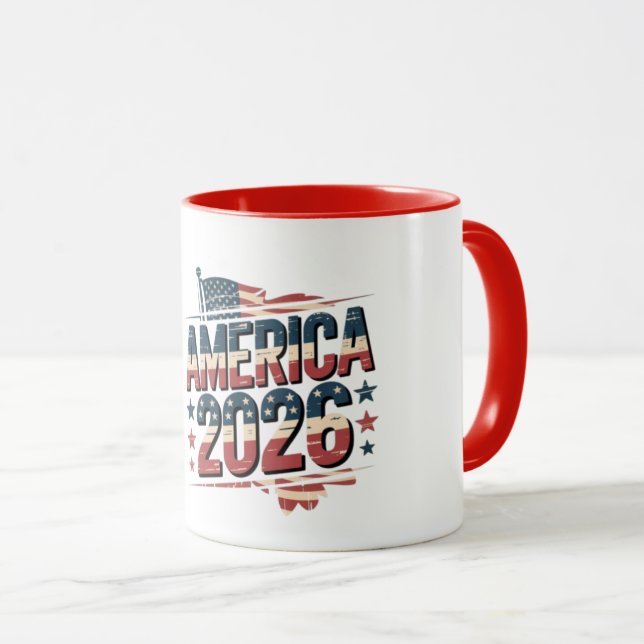 Caneca americana2026 MUG (Frente Esquerda)