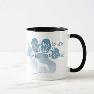 Caneca americana de Terrier de pitbull Granddog