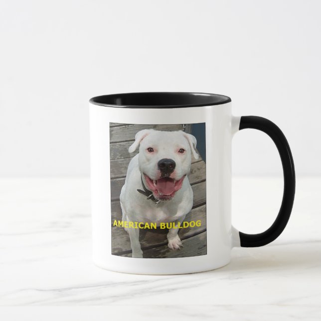 Caneca americana do buldogue (Direita)