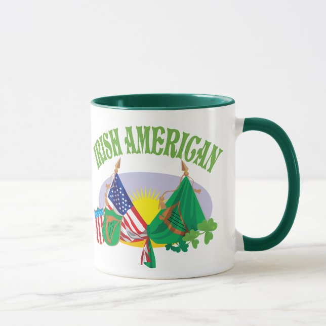 Caneca americana irlandesa (Direita)