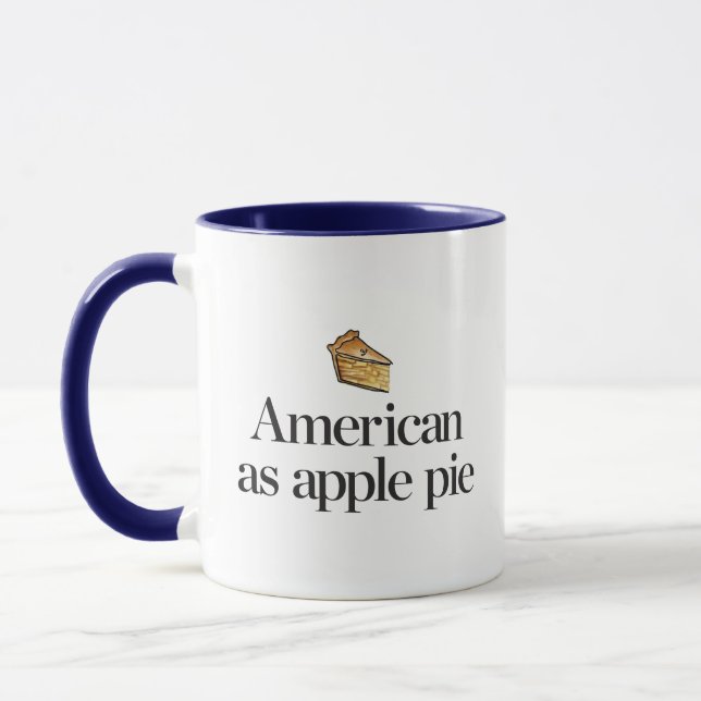 Caneca Americano como a torta de Apple (Esquerda)