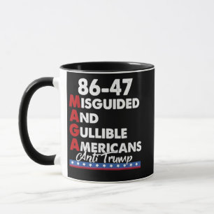 Caneca Americanos Misguiados E Gulíveis 86-47