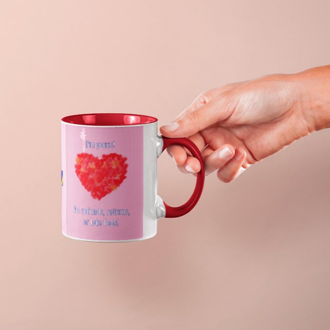 Caneca Americus Video I'm Your Valentine #2 (Criador carregado)
