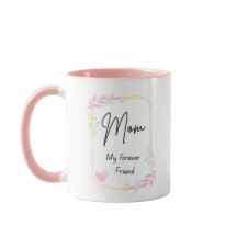 Caneca Amiga Para Sempre Mamãe – Presente de Xícar