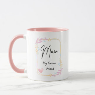 Caneca Amiga Para Sempre Mamãe – Presente de Xícar