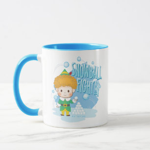 Caneca Amigo, a Luta do Elf Snowball!