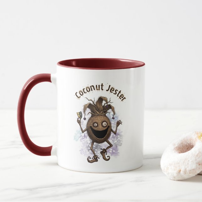 Caneca Amigo Coco do Palhaço do Vazio (Com Donut)