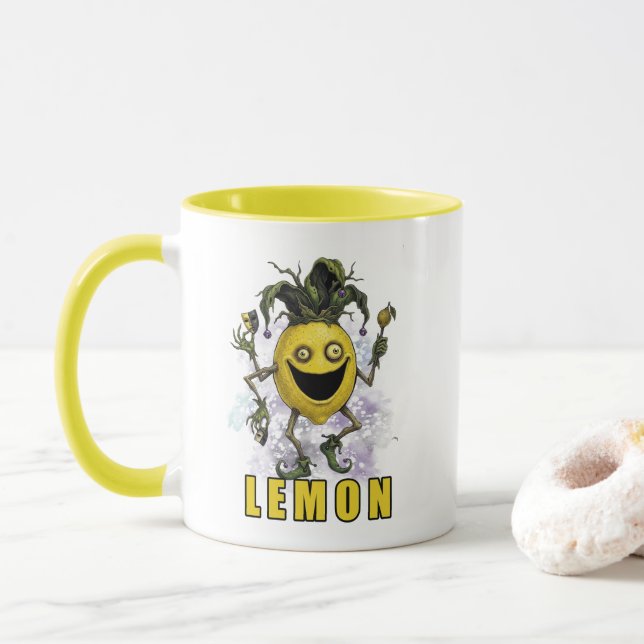 Caneca Amigo Limão do Bobo do Vazio (Com Donut)
