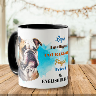 Caneca Amigo Real do Bulldog Inglês