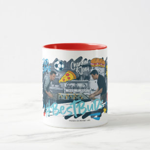 Caneca AMIGOS™   Chandler & Joey - Melhores Buds