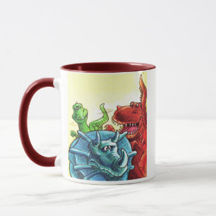 Caneca Amigos do Dinossauro