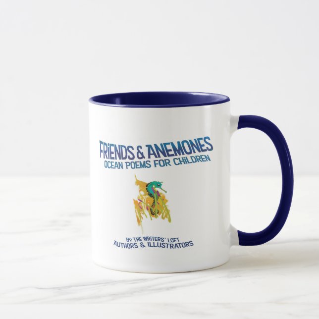 Caneca Amigos e Anêmonas - Eel aconselhado por Heather Ke (Direita)