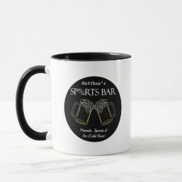 Caneca Amigos, Esportes e Cerveja - Bar esportivo Coffee